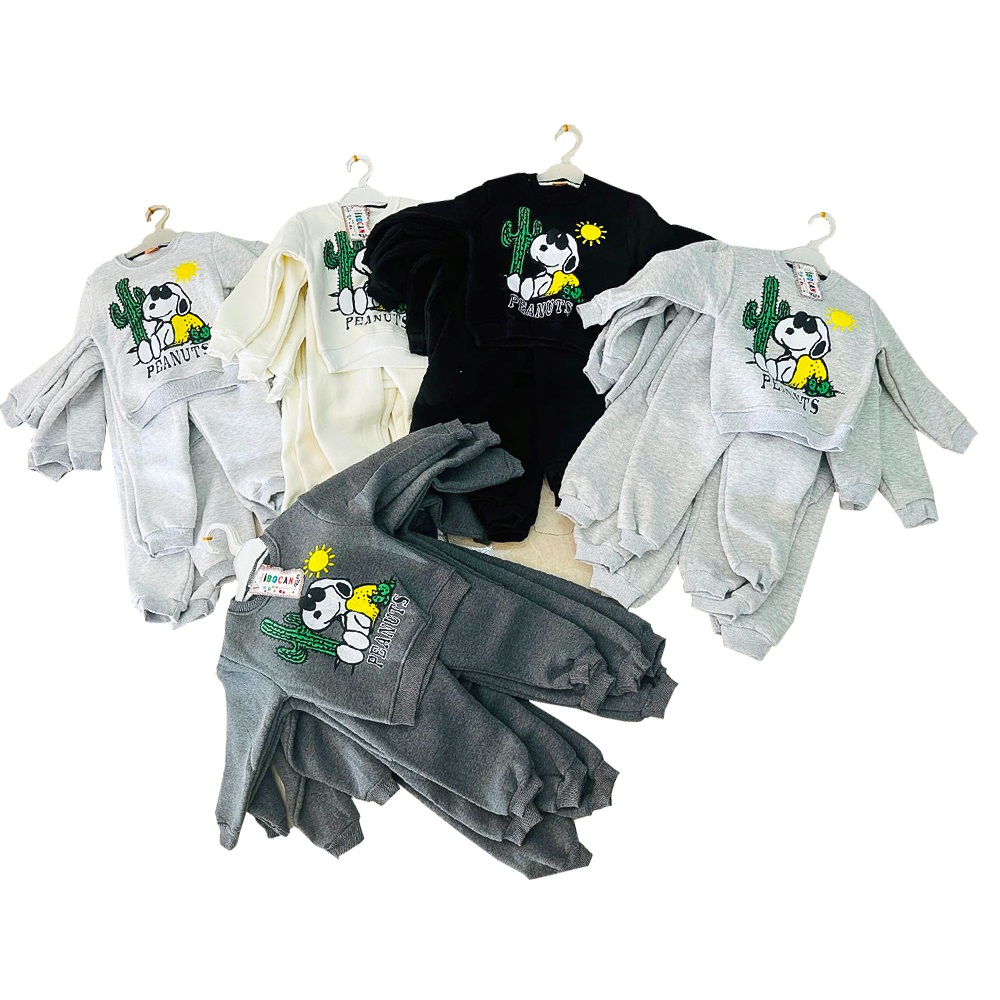 İbocan Erkek Çocuk 3 İp Sıfır Yaka 2 Li Takım 3-7 Yaş