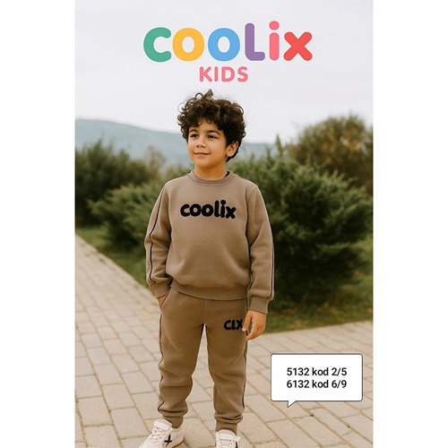 Coolix 6132 Erkek Çocuk 3 İp Coolix Süzüne 2 li Takım 9-12 Yaş - Karışık Renk - 9-12 YAŞ