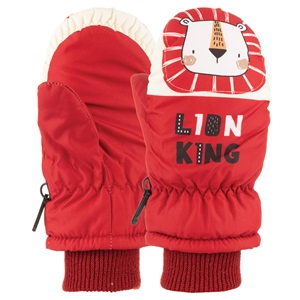 Kitti K420-14 Erkek Çocuk şişme Kar Eldiveni 2-5 Yaş