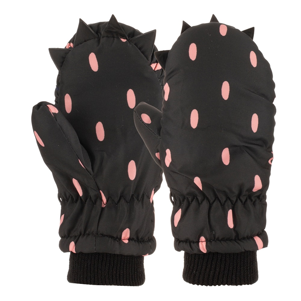 Kitti K420-12 Kız Çocuk şişme Kar Eldiveni 2-5 Yaş