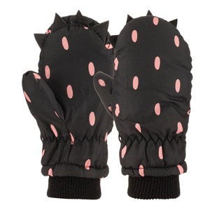 Kitti K420-12 Kız Çocuk şişme Kar Eldiveni 2-5 Yaş