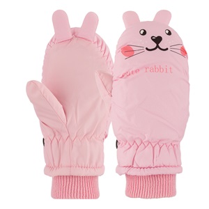 Kitti K420-11 Kız Çocuk şişme Kar Eldiveni 2-5 Yaş