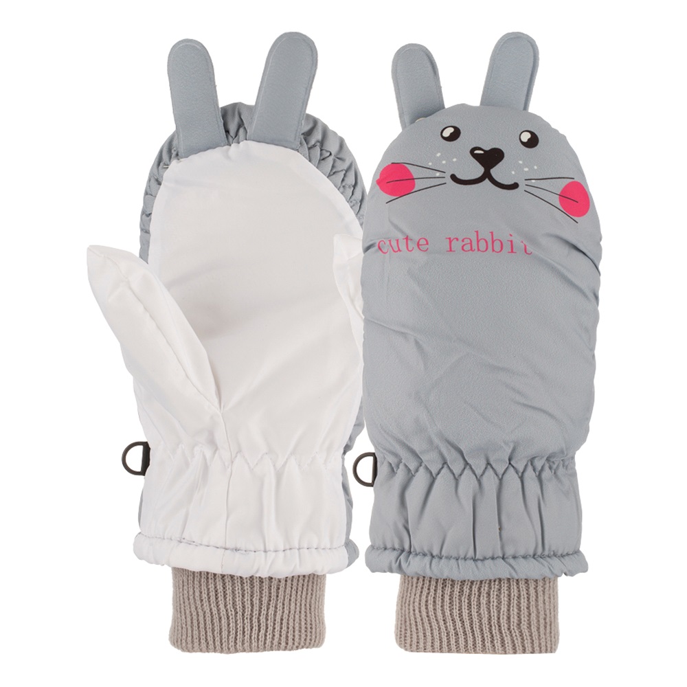 Kitti K420-11 Kız Çocuk şişme Kar Eldiveni 2-5 Yaş