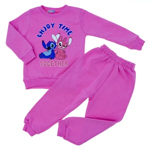 Damlanur Kız Çocuk Şardonlu Desenli Takım 3-7 Yaş (5 Li) - Karışık Renk - 3-7 YAŞ