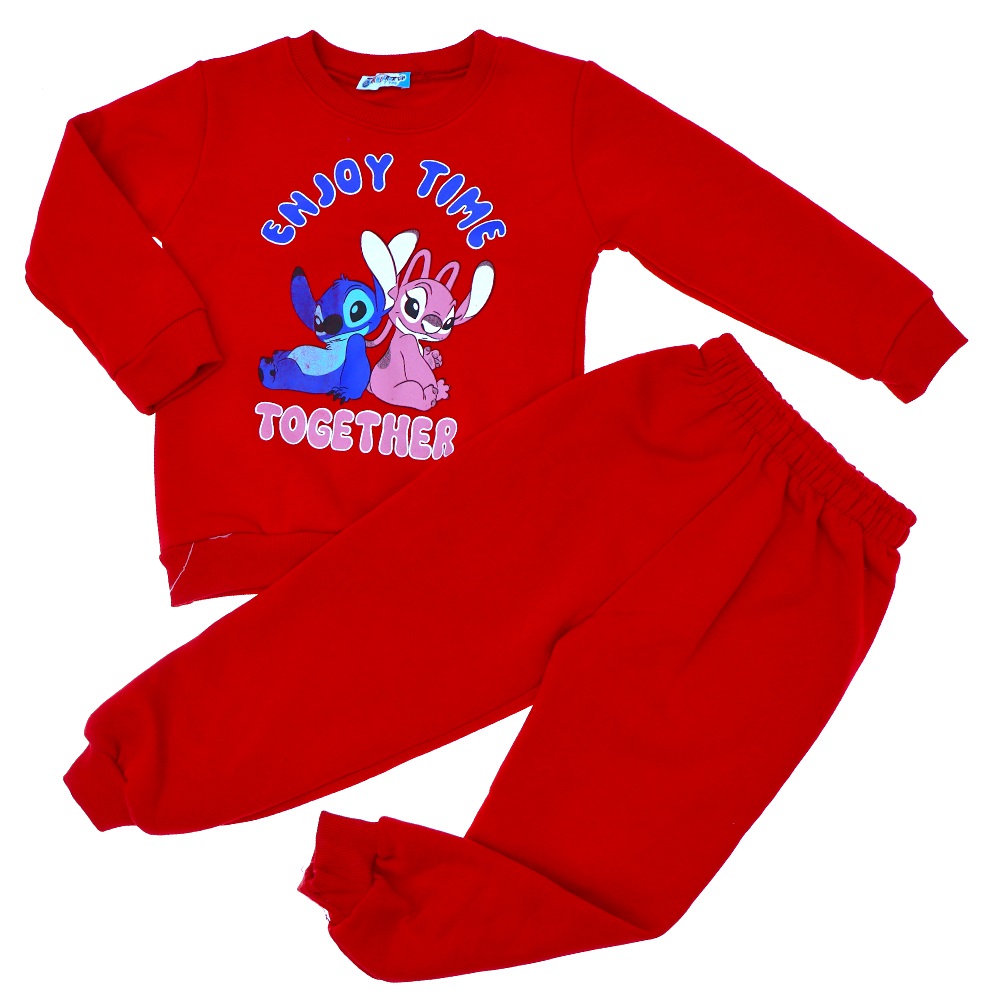 Damlanur Kız Çocuk Şardonlu Desenli Takım 3-7 Yaş (5 Li) - Karışık Renk - 3-7 YAŞ