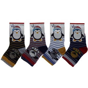 Vip 101 Desenli Mevsimlik Kız Bebe Soket Çorap