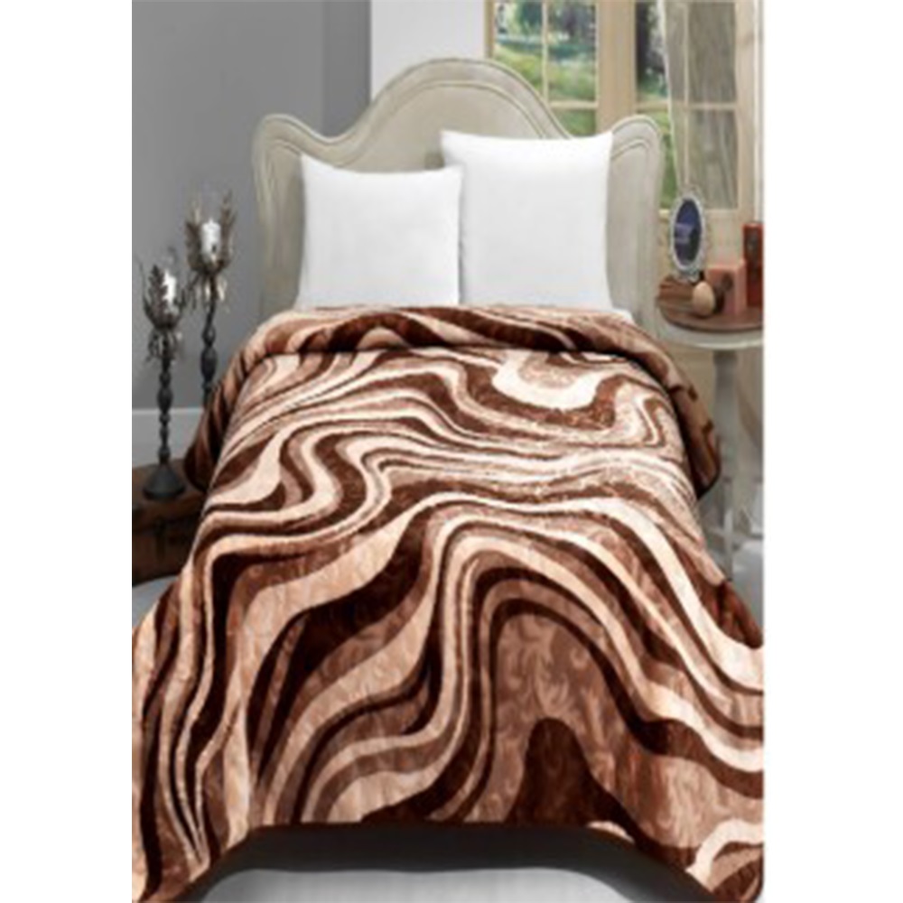 Mink Multıcolor Çift Kişilik Welsoflu Battaniye 220x240 Cm