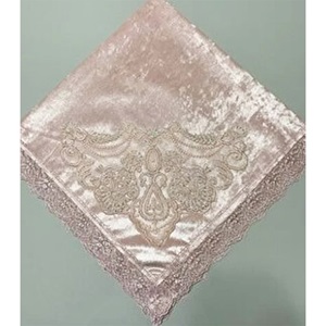 Kasso Home Krc2331 Kadife Fransız Köşe Nakışlı Bohça