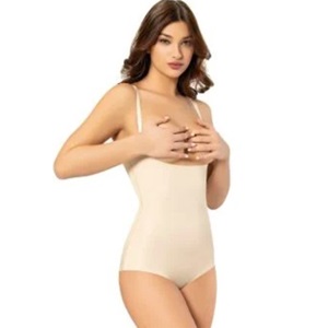 Flex Fit 6004 Lazer Kesim Askılı Göğüs Altı Slip Korse S-3XL