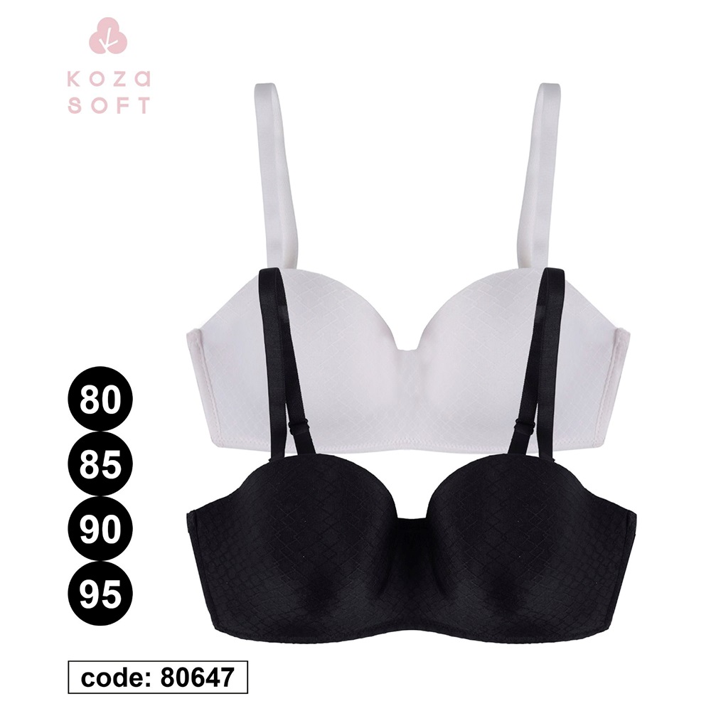 Koza Soft 80647 Bayan Lez Dantelli Sreplez Sütyen 80-95 - Pudra - 80-95 - 40136-Pudra-80-95