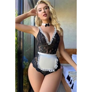 Jesıca Bella JB 15010 Bayan Dantelli Fantazi Babydoll Gecelik
