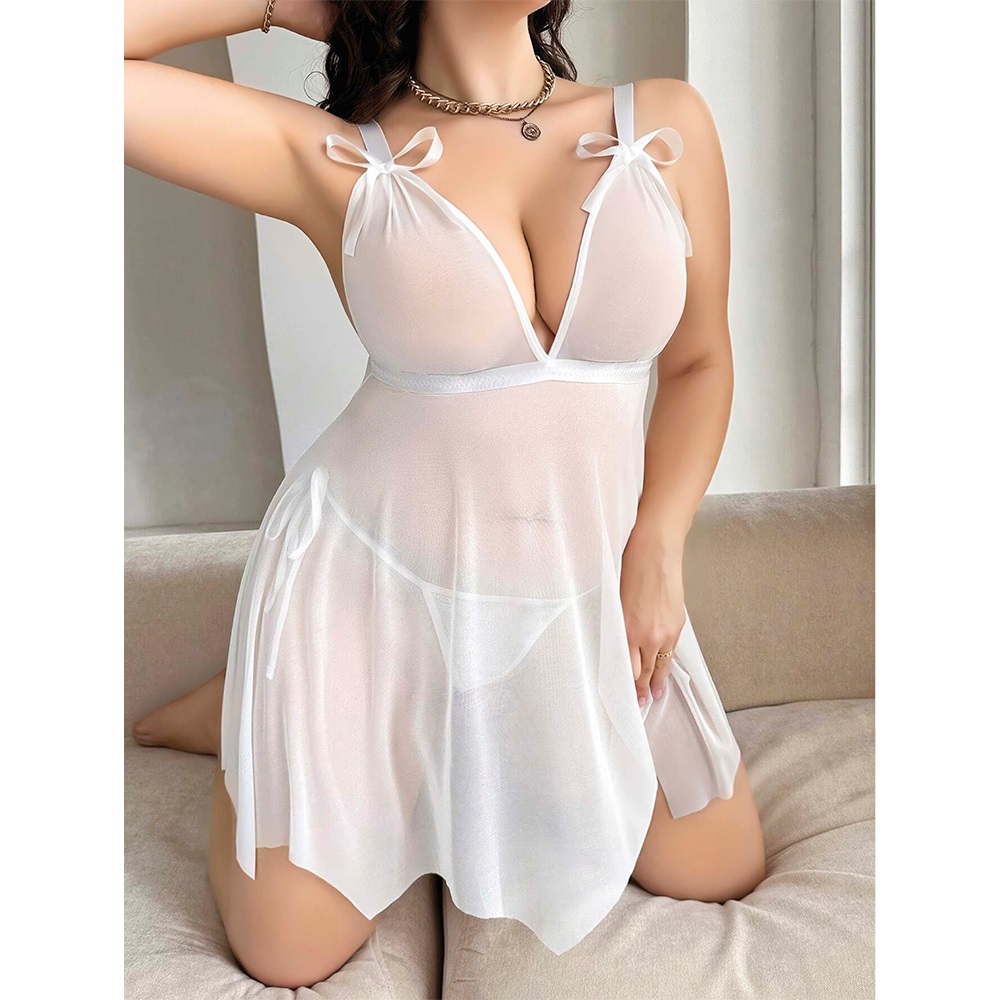 Lily Bianca 5083 Bayan Battal Fantazi Gecelik