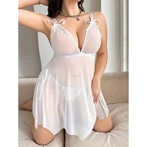 Lily Bianca 5083 Bayan Battal Fantazi Gecelik