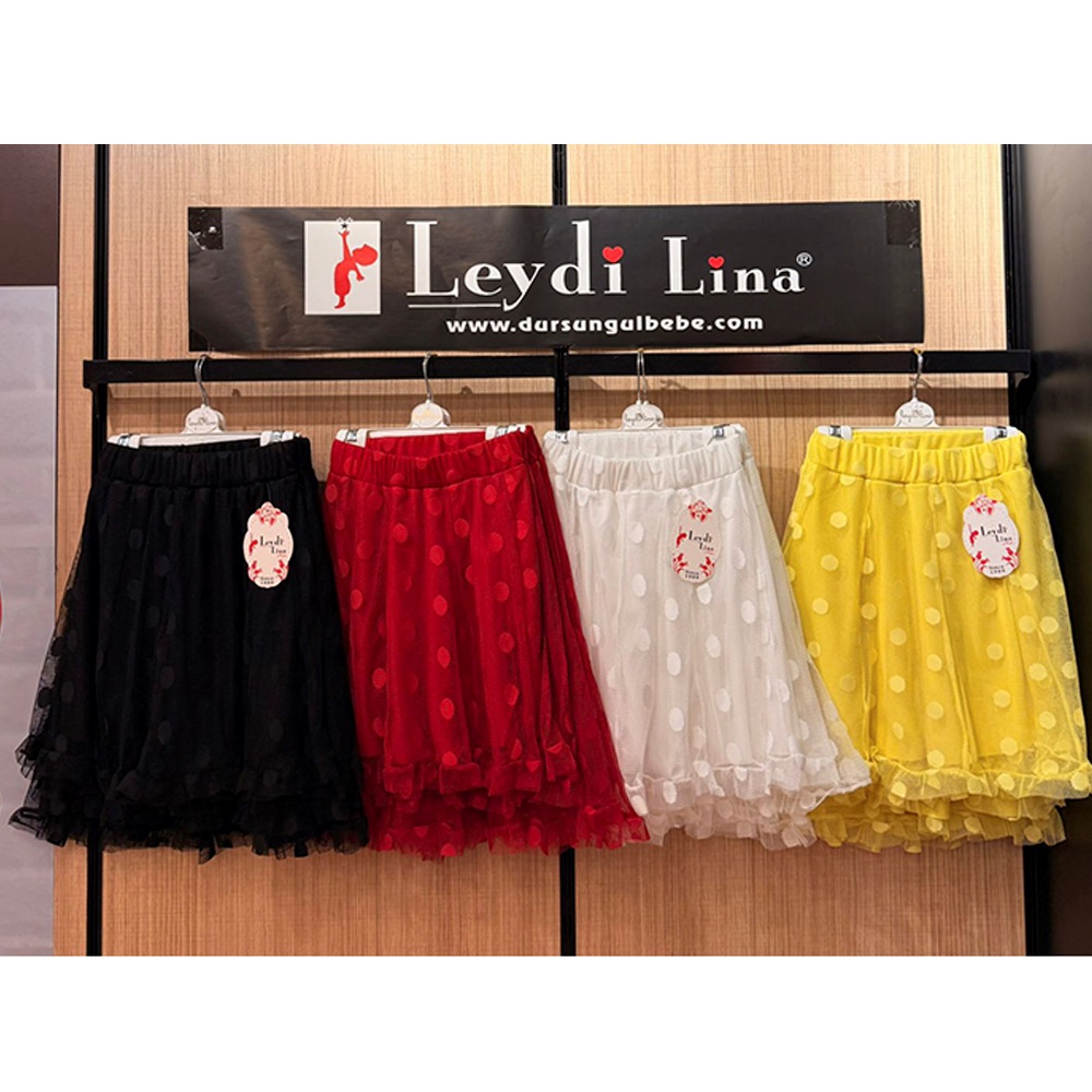 Leydi Lina 844 Kız Çocuk Dentelli Etek 5-12 Yaş