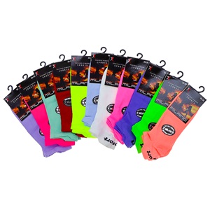 Milano 0129 Bayan Micro Fiber Patik Çorap - Siyah