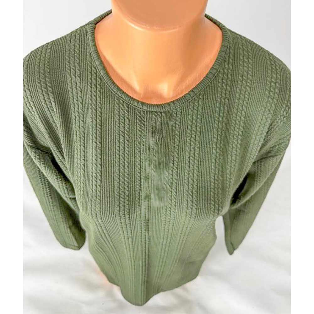 Nisanur Bayan Saç Örgü Sıfır Yaka Uzun Kol Tunik M-2XL - 41039-Karışık Renk -M-L-XL-2XL