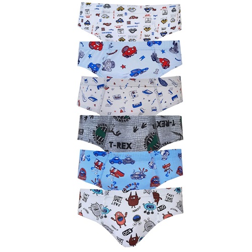 Tutku 0255 Erkek Çocuk Elastan Empirme Slip - Karışık Renk - 3