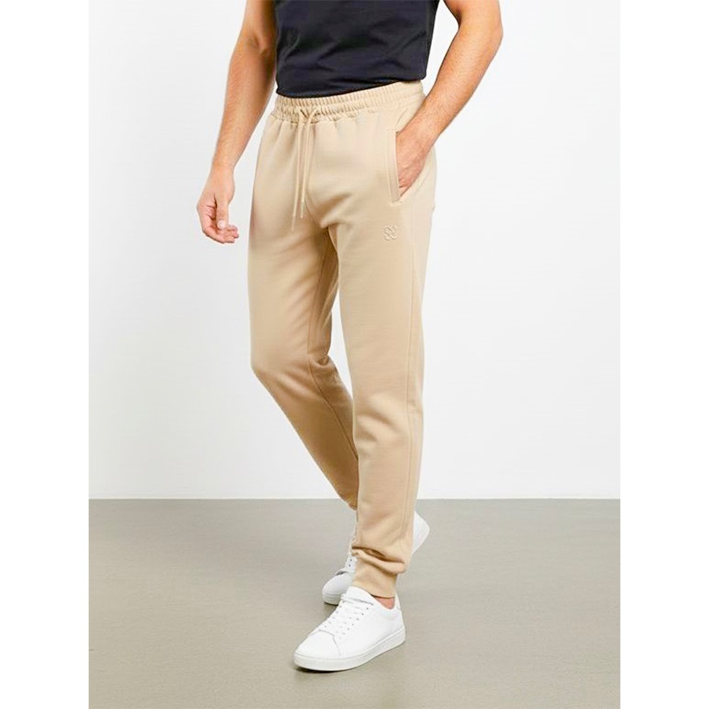 Farfetch 1006 Erkek Battal Nıke Nakışlı 3 Flato Fermuarlı Ribana Paça Eşofman 1-5 - Karışık Renk - 1-2-3-4-5