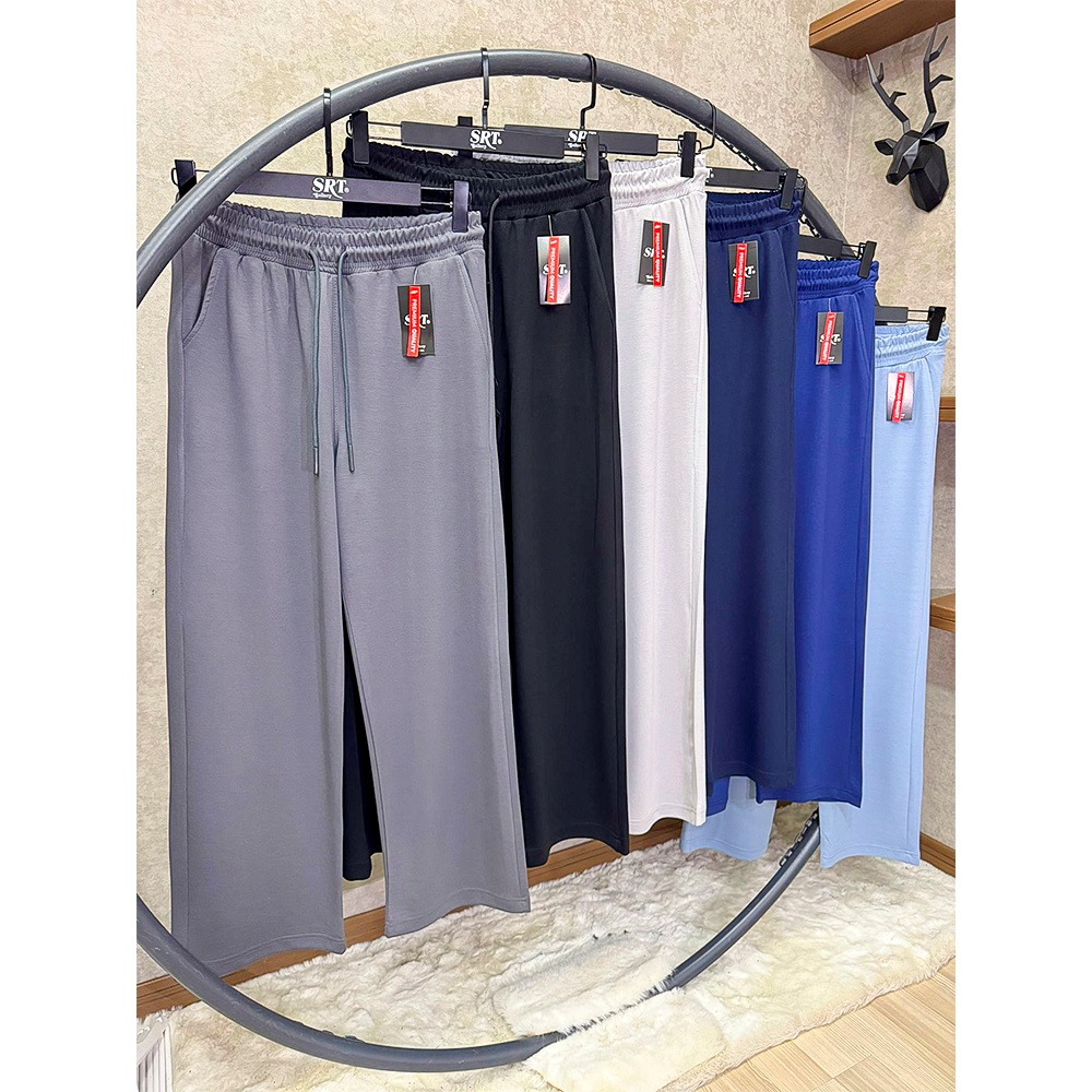 Srt M 2269 Bayan Modal Palazzo Eşofman Alt S-2XL - Karışık Renk - S-M-L-XL-2XL