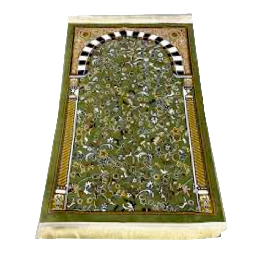 İpekçe Rawza Medine Seccade - Karışık Renk - KARIŞIK DESEN