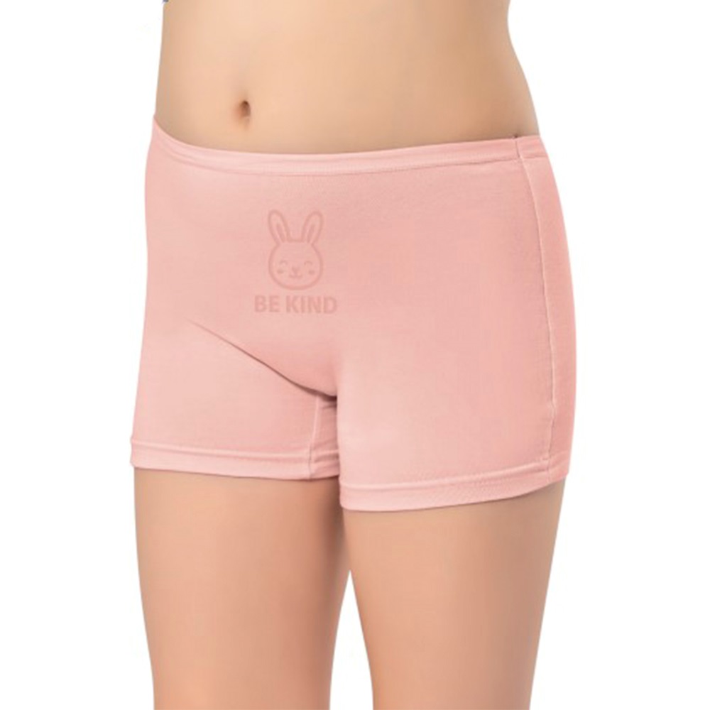 Kota Kids 3431 Kız Çocuk Penye Kabartma Baskılı 2 Li Şort