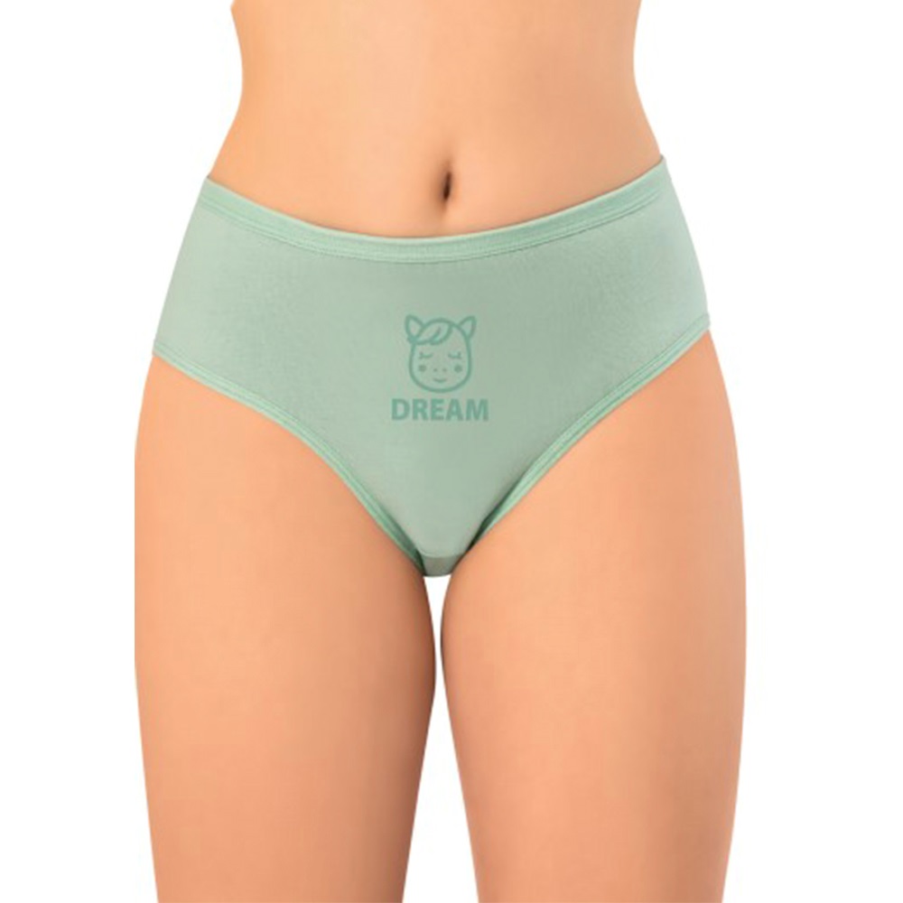 Kota Kids 3432 Kız Çocuk Penye Kabartma Baskılı 2 Li Bikini Külot