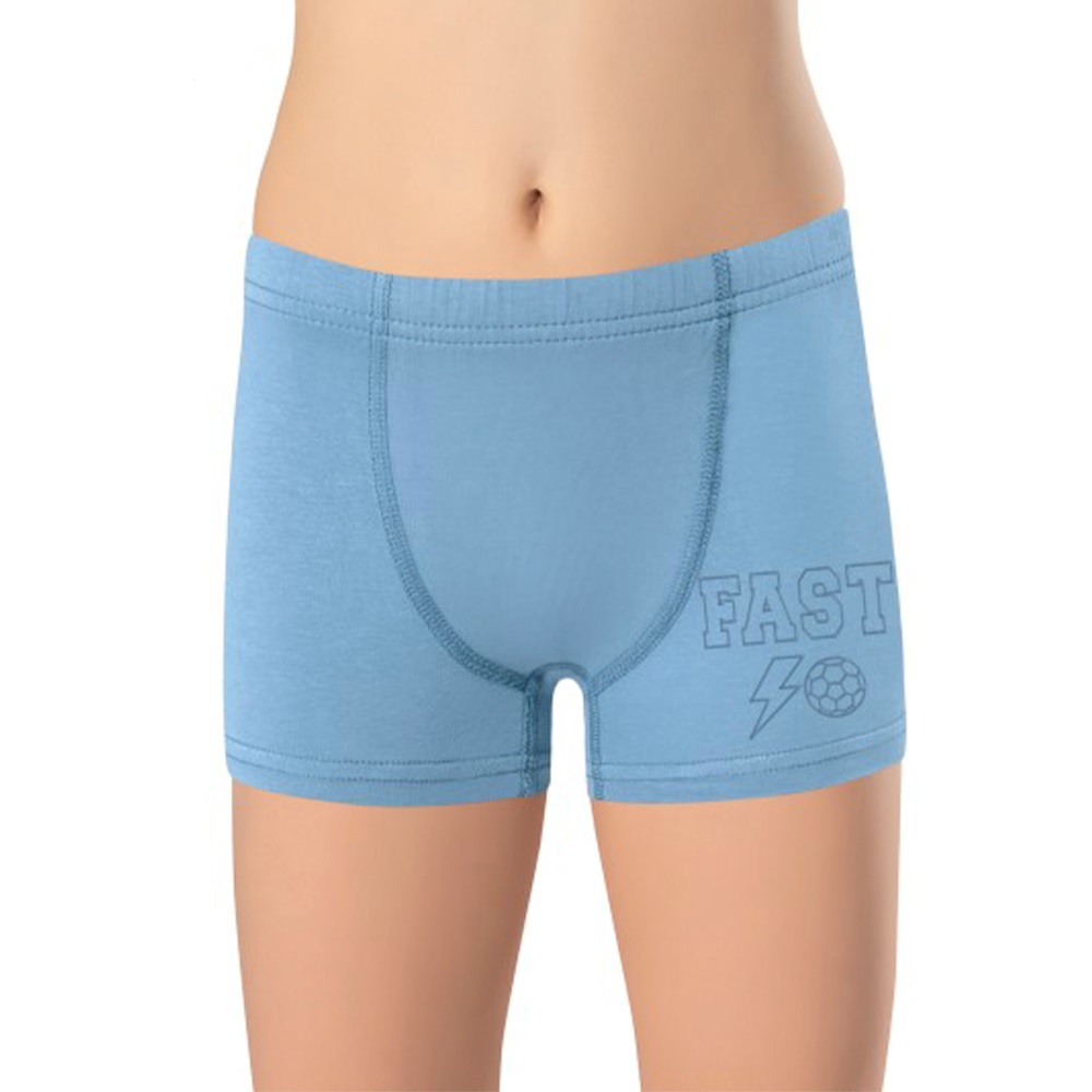 Kota Kids 3001 Erkek Çocuk Penye Likralı Baskılı 2 Li Boxer