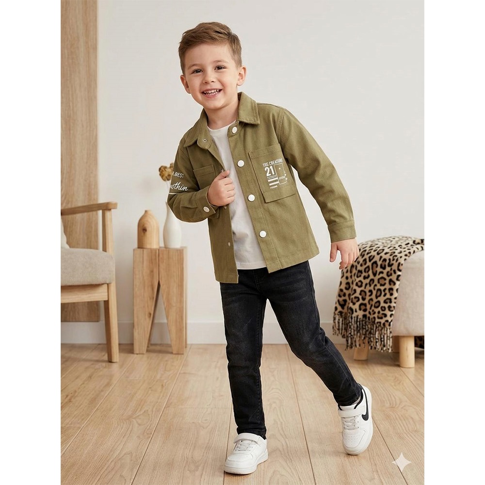 Coolix 7017 Erkek Çocuk Piefti Gömlekli 3 lü Takım 2-5 Yaş