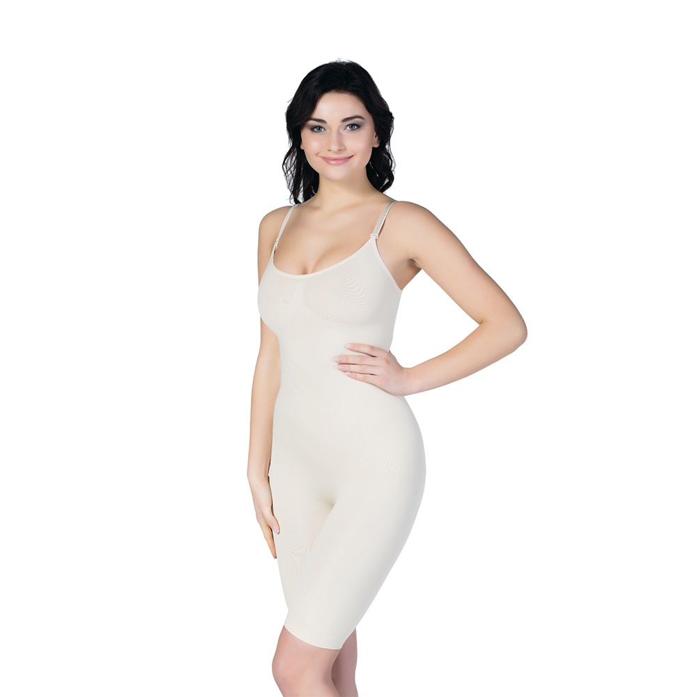 Form Angel 5010 Bayan Tam Boy Korse - Siyah - S-M