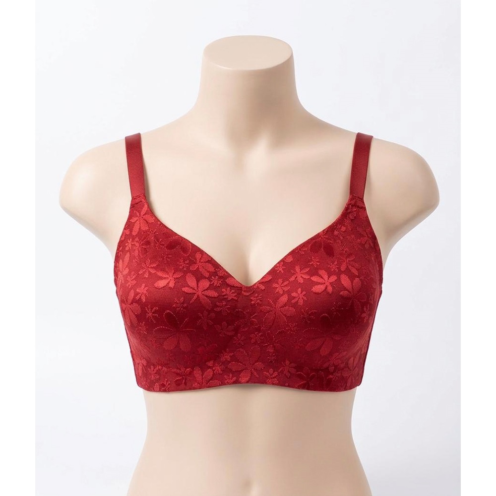 Layza 1812 Bayan Dantelli Desteksiz Balensiz Pedli Hayalet Sütyen M-2XL