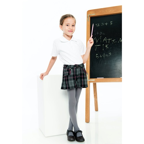 Bella Calze 8142 Kız Çocuk Mikro 50 Den Düz Külotlu Çorap - Lacivert - 11-14 YAŞ