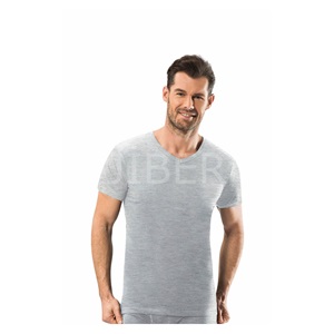 Jiber 112 Erkek V Yaka Kısa Kol Fanila