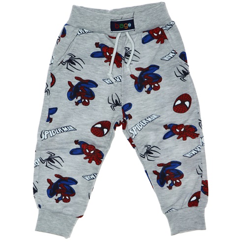 Spıderman Baskılı Şardonlu Tek Alt 1-4 Yaş