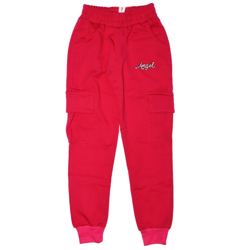 Komando Cep Torlu Kız Tek Eşofman Alt 5-8 Yaş