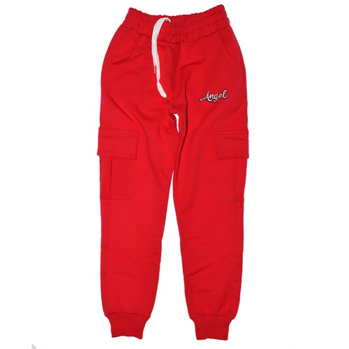 Komando Cep Torlu Kız Garson Tek Eşofman Alt 9-12 Yaş