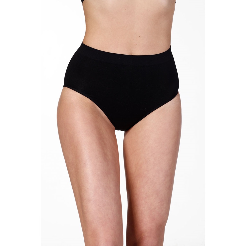 Form Angel 5205 Bayan Korse Dikişsiz Yüksek Bel Külot - Beyaz - S-M