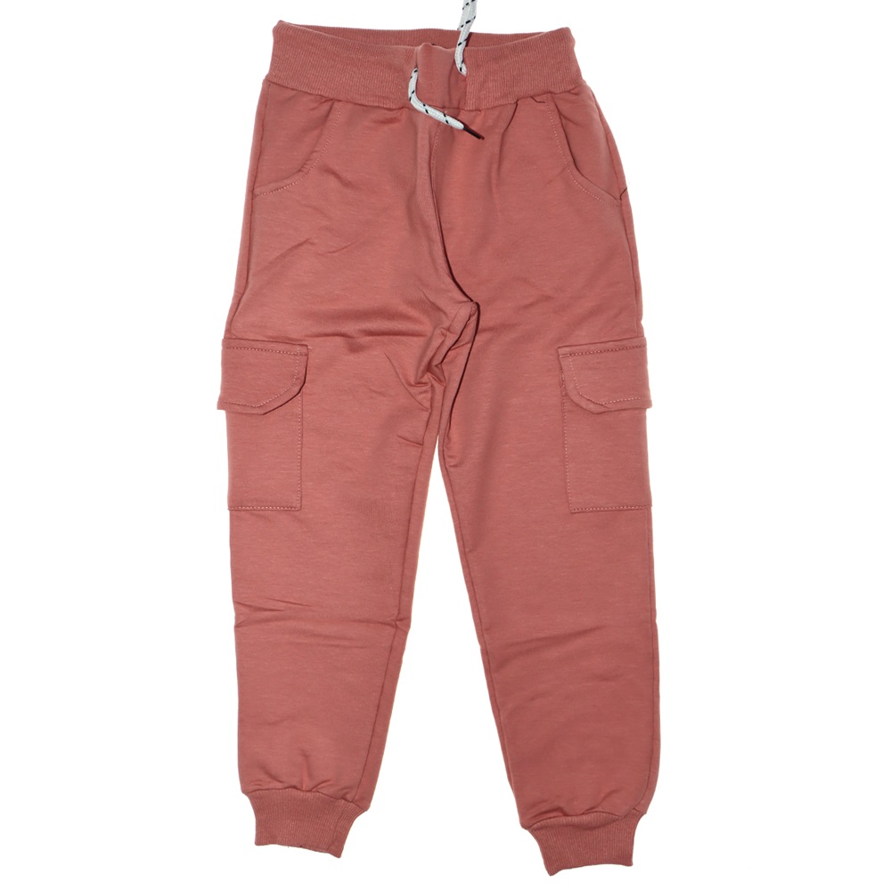 Kız Gez 2 Tarafı Kargo Cepli Tek Eşofman Alt 13-16 Yaş