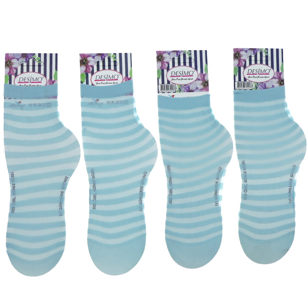 Desimo Bayan 40 Den Klima Soket Çorap - Turkuaz