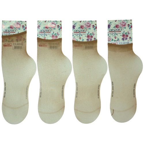 Desimo Bayan 20 Den Sade Soket Çorap - Ten