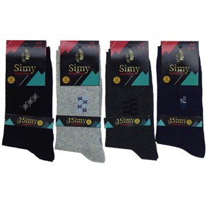 Simy Erkek Desenli Soket Çorap