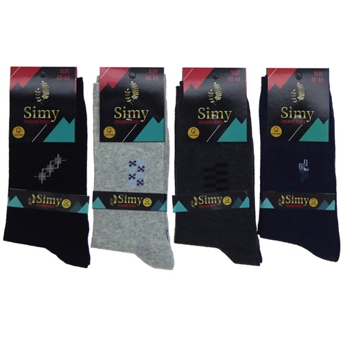 Simy Erkek Desenli Soket Çorap