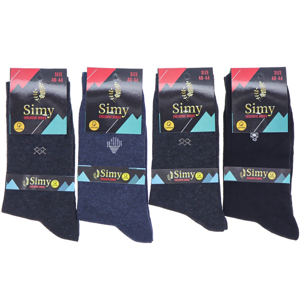 Simy Erkek Desenli Soket Çorap