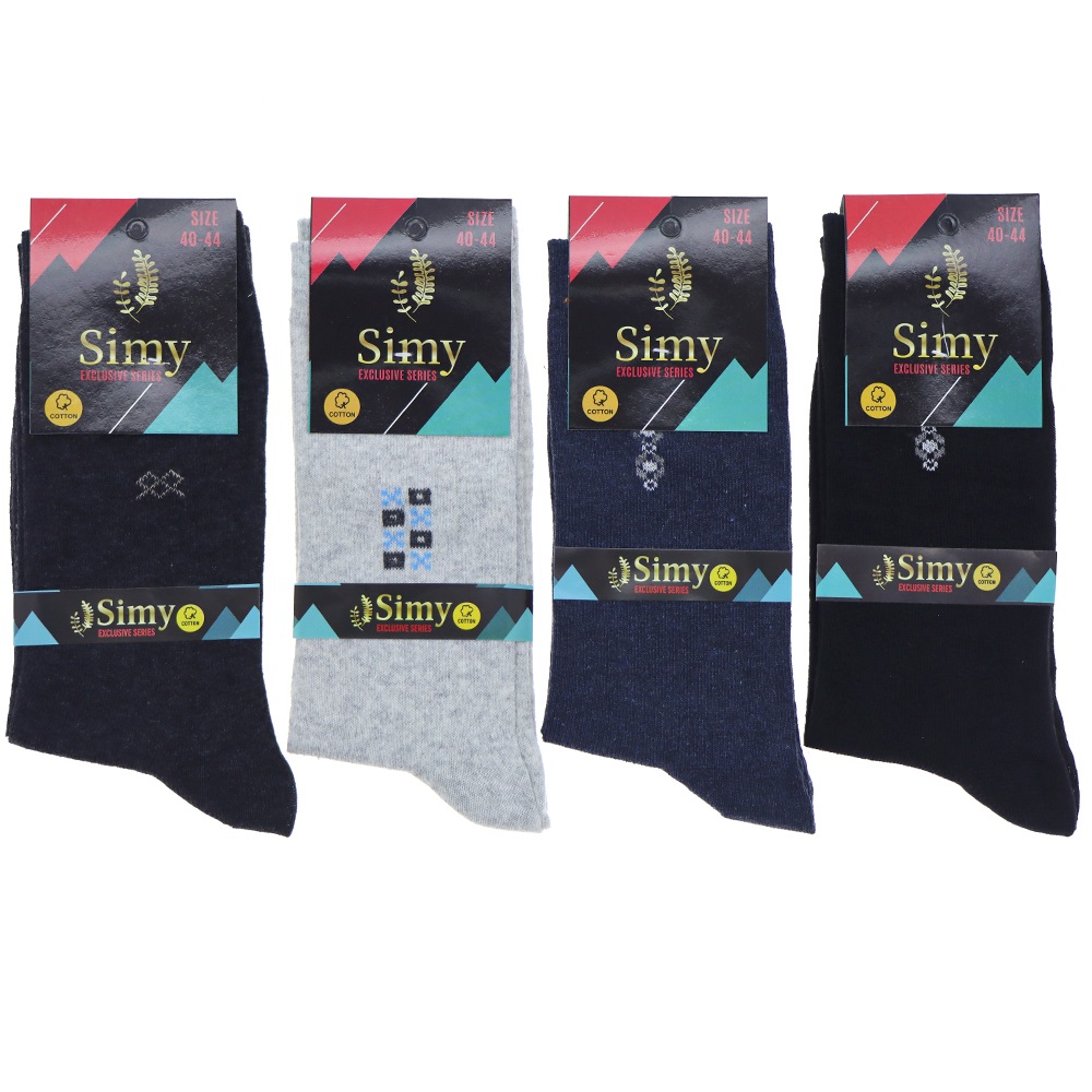 Simy Erkek Desenli Soket Çorap