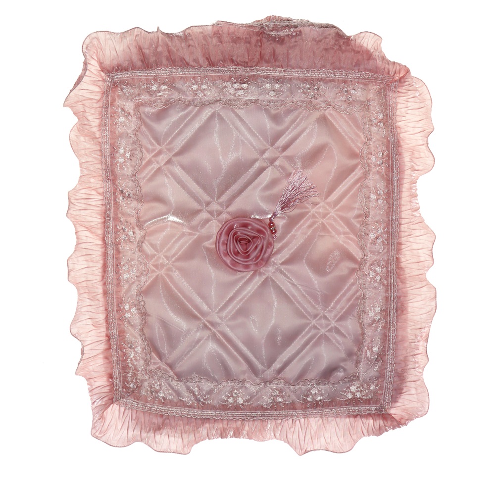 Havinland İncili Güpürlü Pliseli Sandık Hurcu