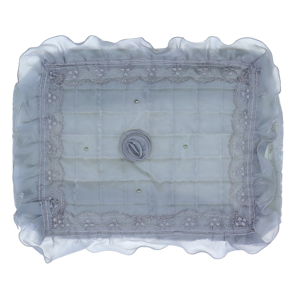 Havinland İncili Güpürlü Kare Bohça