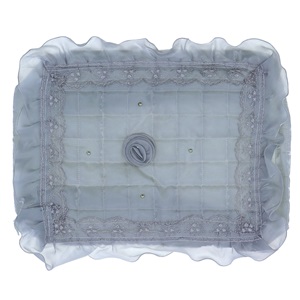 Havinland İncili Güpürlü Kare Bohça