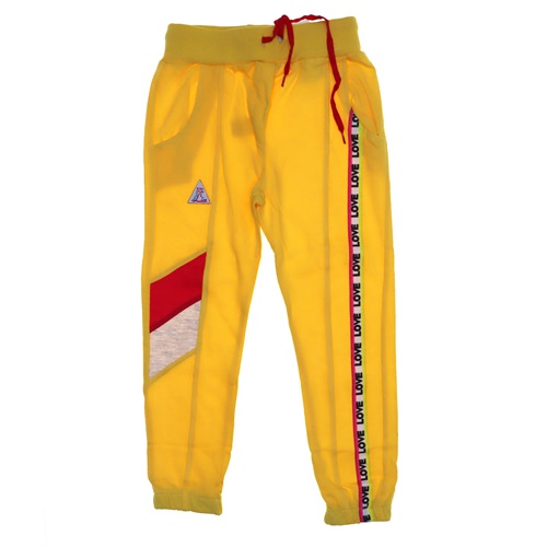 Kız Çocuk Love Şeritli Eşofman Altı 5-8 Yaş