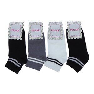 Pınar 0081 Bayan Likralı Mevsimlik Patik Çorap