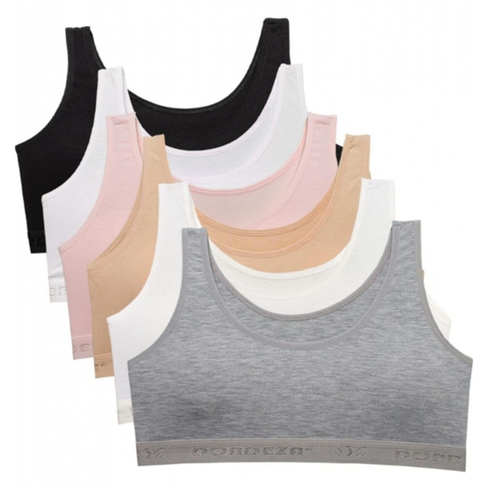 Dondeza 427 Düz Geniş Askılı Pedli Büstiyer - Ekru