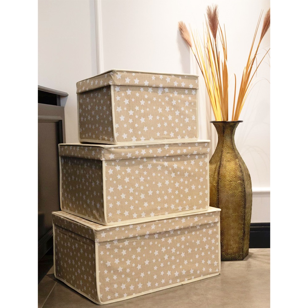 Vay Be Mega Desenli Çok Amaçlı Saklama Kutusu 40x60x30 - Karışık Renk